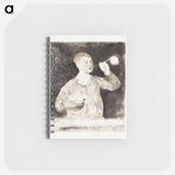 Boy Blowing Soap Bubbles - エドゥアール マネ Memo.