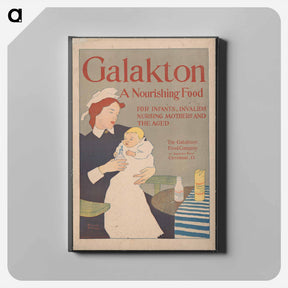 アートパネル-Galakton - エドワード ペンフィールド Canvas.