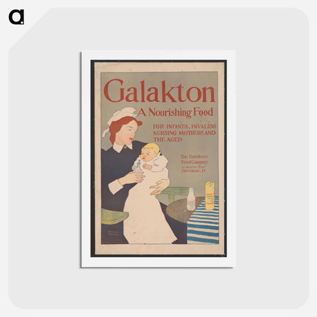 アートポストカード-Galakton - エドワード ペンフィールド Postcard.