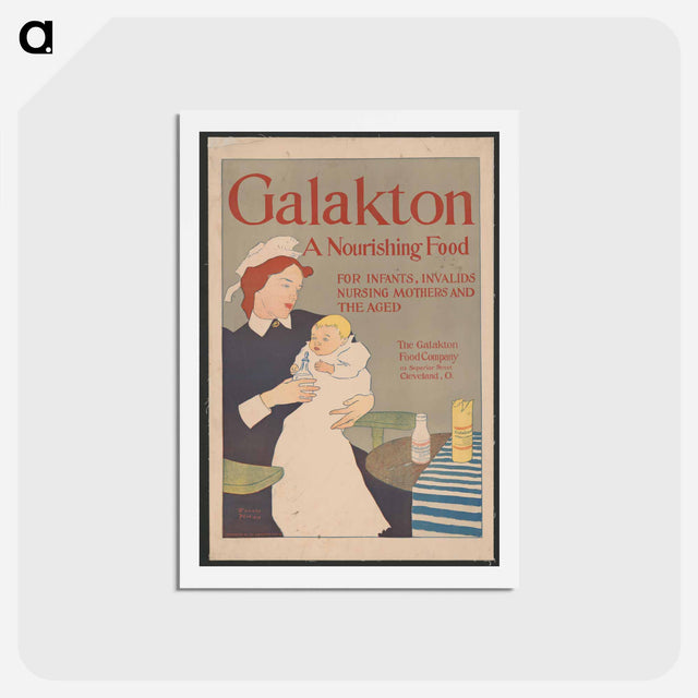 アートポストカード-Galakton - エドワード ペンフィールド Postcard.