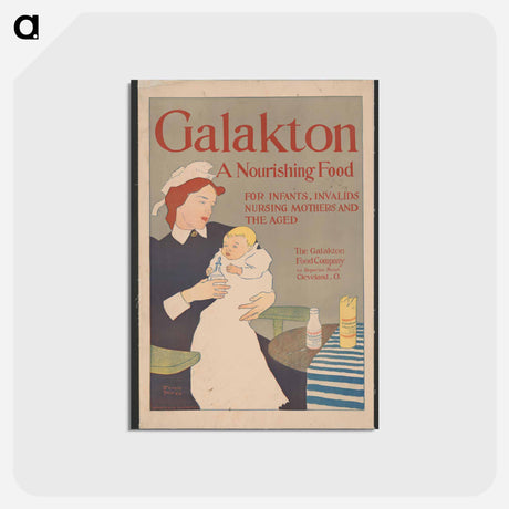 アートポストカード-Galakton - エドワード ペンフィールド Postcard.