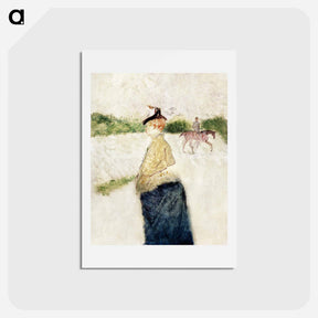 アートポストカード-Émilie - アンリ ド トゥールーズ ロートレック Postcard.