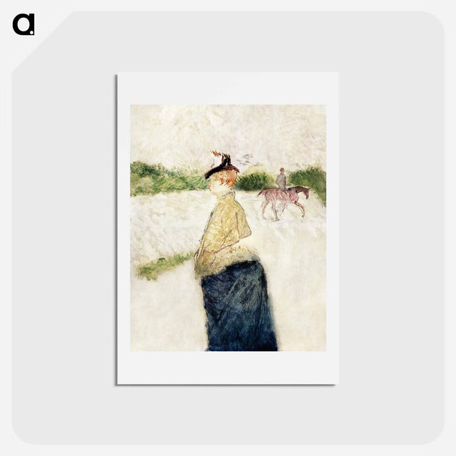 アートポストカード-Émilie - アンリ ド トゥールーズ ロートレック Postcard.