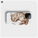 Dead rat - Jean Bernard Phone Case.