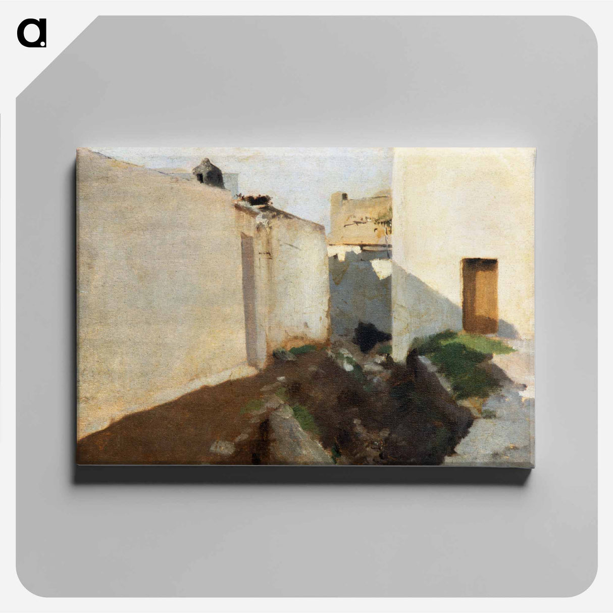 White Walls in Sunlight, Morocco - John Singer Sargent Canvas.