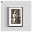 アートポスター-Nurse with a Vase of Flowers
 - 国立医学図書館 Poster.