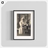 アートポスター-Nurse with a Vase of Flowers
 - 国立医学図書館 Poster.
