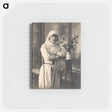 アートメモ帳-Nurse with a Vase of Flowers
 - 国立医学図書館 Memo.
