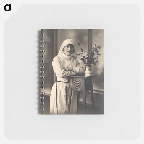 アートメモ帳-Nurse with a Vase of Flowers
 - 国立医学図書館 Memo.