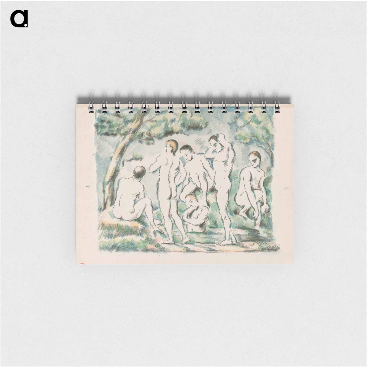 Small Bathers - ポール セザンヌ Memo.