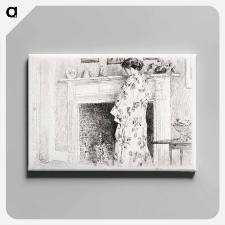 アートパネル-The White Kimono
 - セントルイス美術館 Canvas.