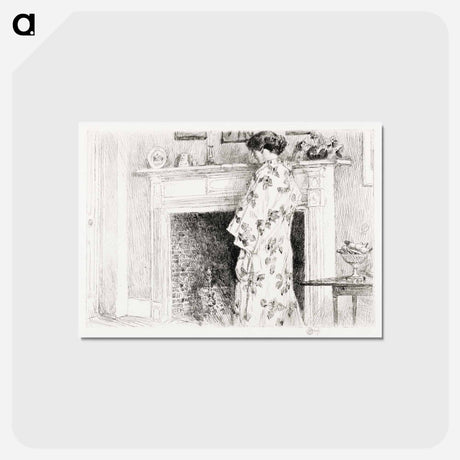 アートポストカード-The White Kimono
 - セントルイス美術館 Postcard.