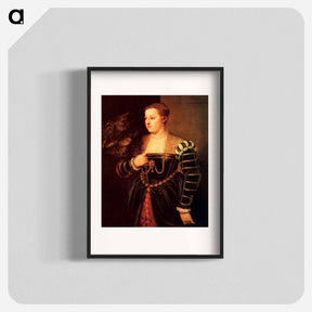 アートポスター-Portrait of Lavinia, the Artist's Daughter - ティツィアーノ ヴェチェッリオ Poster.