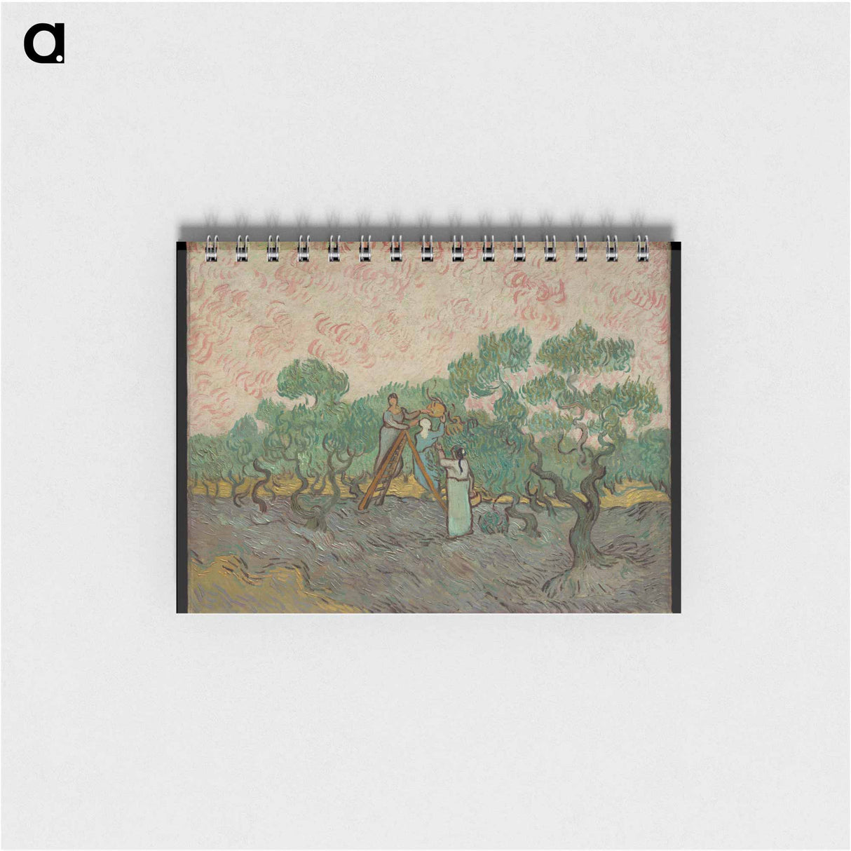 Women Picking Olives - フィンセント ファン ゴッホ Memo.