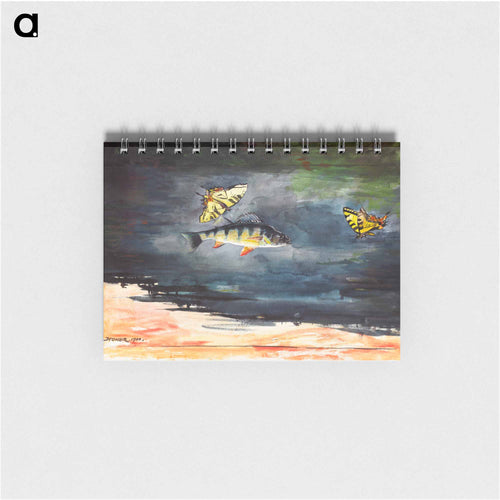 Fish and Butterflies - Winslow Homer Memo.