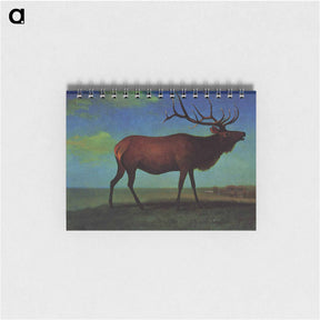 アートメモ帳-Elk - アルバート ビアスタット Memo.