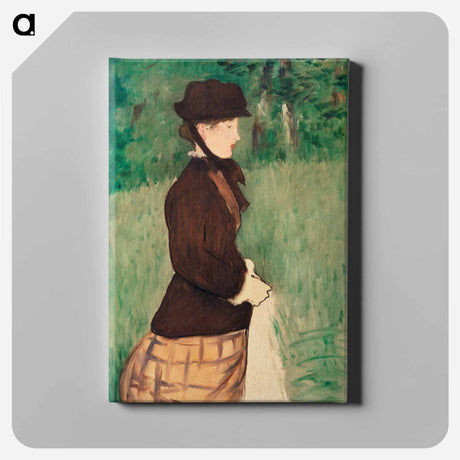 アートパネル-Young Woman in a Garden
 - バーンズ・コレクション Canvas.