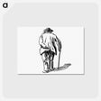 アートポストカード-Old Man's Rear View From The Z.Z.G or Zig Zag Guide Round And About The Bold And Beautiful Kentish Coast
 - 大英図書館 Postcard.