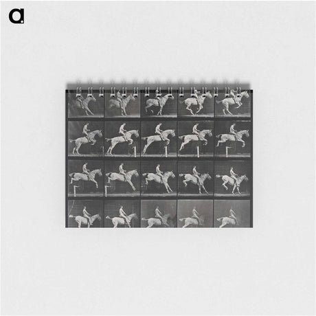アートメモ帳-Jumping Horse
 - エドワード マイブリッジ Memo.