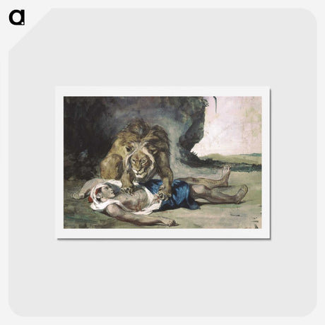 3-50_Eugene-Delacroix_hagaki
