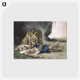 3-50_Eugene-Delacroix_postcard