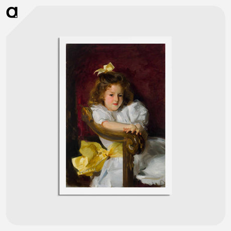 アートポストカード-Charlotte Cram - ジョン シンガー サージェント Postcard.