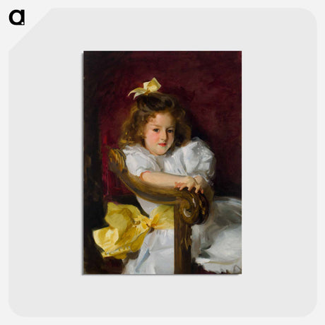 アートポストカード-Charlotte Cram - ジョン シンガー サージェント Postcard.