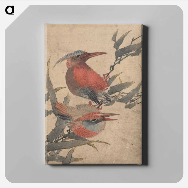 アートパネル-Album of Sketches by Katsushika Hokusai and His Disciples - 葛飾 北斎 Canvas.