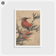 アートポストカード-Album of Sketches by Katsushika Hokusai and His Disciples - 葛飾 北斎 Postcard.