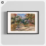 Landscape (Paysage) - Pierre-Auguste Renoir Poster.