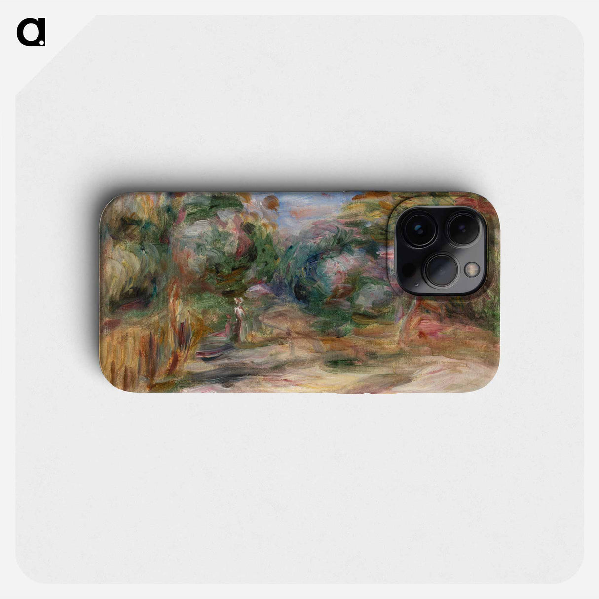 Landscape (Paysage) - ピエール オーギュスト ルノワール Phone Case.