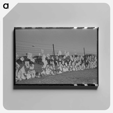 アートパネル-Yakima Hops Sign
 - ラッセル リー Canvas.