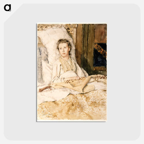 アートポストカード-Maud Sewing
 - セントルイス美術館 Postcard.