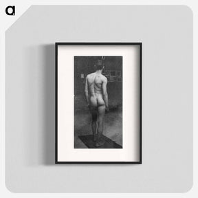 アートポスター-Male Nude (Samuel Murray) - トーマス エイキンズ Poster.
