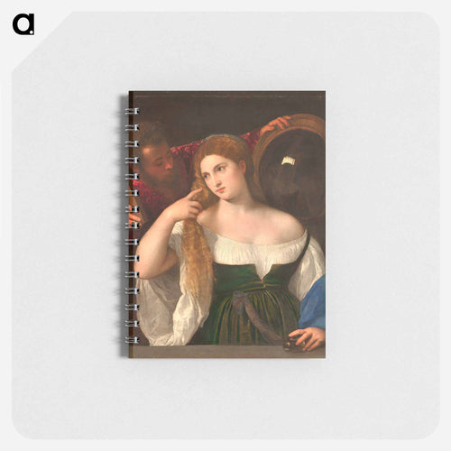 Portrait of a Woman at her Toilet - ティツィアーノ ヴェチェッリオ Memo.