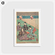 アートポストカード-Utagawa Kunisada Print
 - 歌川 国貞 Postcard.