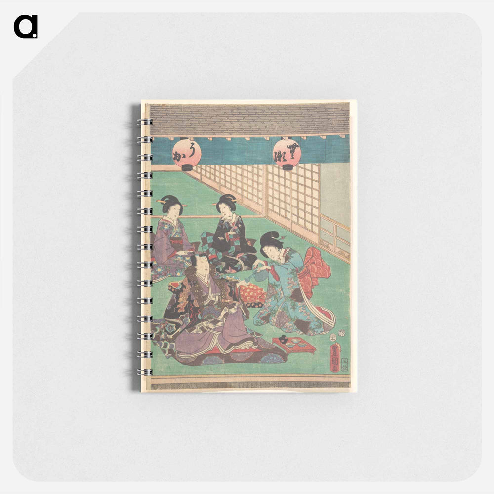アートメモ帳-Utagawa Kunisada Print
 - 歌川 国貞 Memo.