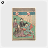 アートポストカード-Utagawa Kunisada Print
 - 歌川 国貞 Postcard.