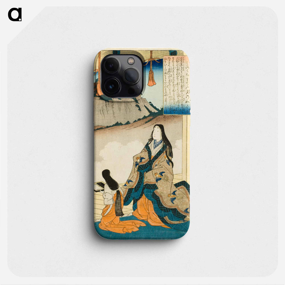 Empress Jitō Tennō - 歌川 国芳 Phone Case.