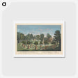 アートポストカード-A View of the Orangerie in Lord Burlington's Garden at Chiswick
 - イェール大学アートギャラリー Postcard.