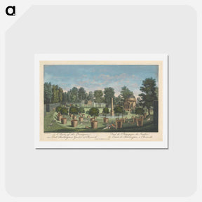 アートポストカード-A View of the Orangerie in Lord Burlington's Garden at Chiswick
 - イェール大学アートギャラリー Postcard.