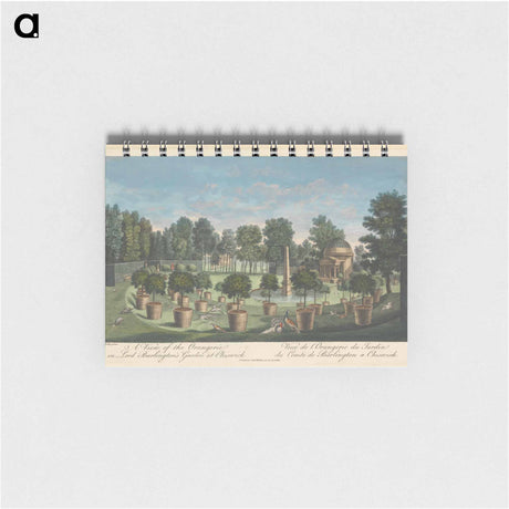 アートメモ帳-A View of the Orangerie in Lord Burlington's Garden at Chiswick
 - イェール大学アートギャラリー Memo.