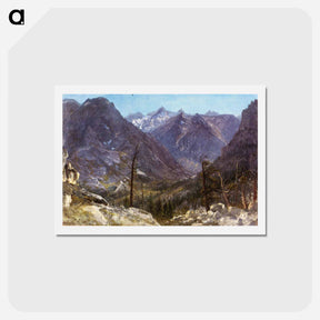 アートポストカード-Estes Park, Colorado - アルバート ビアスタット Postcard.
