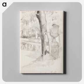 アートパネル-(unknown)part of a sketchbook - アルバート エーデルフェルト Canvas.
