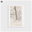 アートポストカード-(unknown)part of a sketchbook - アルバート エーデルフェルト Postcard.