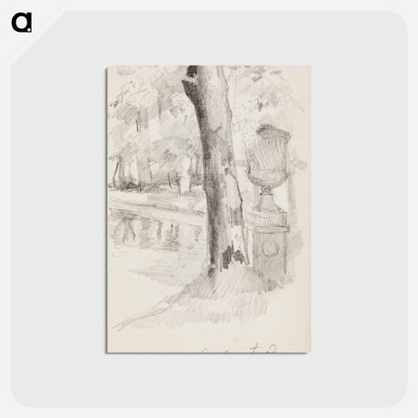 アートポストカード-(unknown)part of a sketchbook - アルバート エーデルフェルト Postcard.