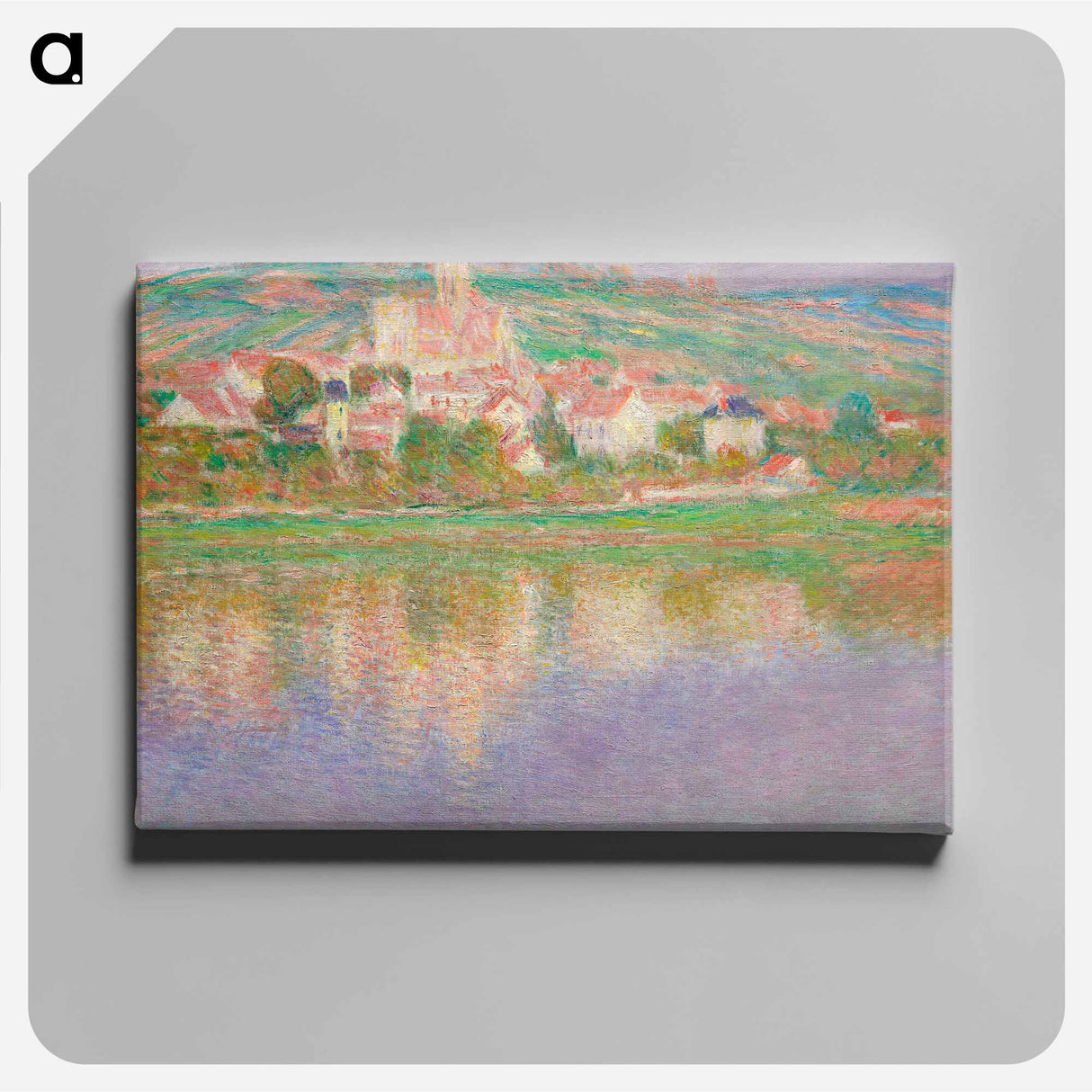 Vétheuil - Claude Monet Canvas.