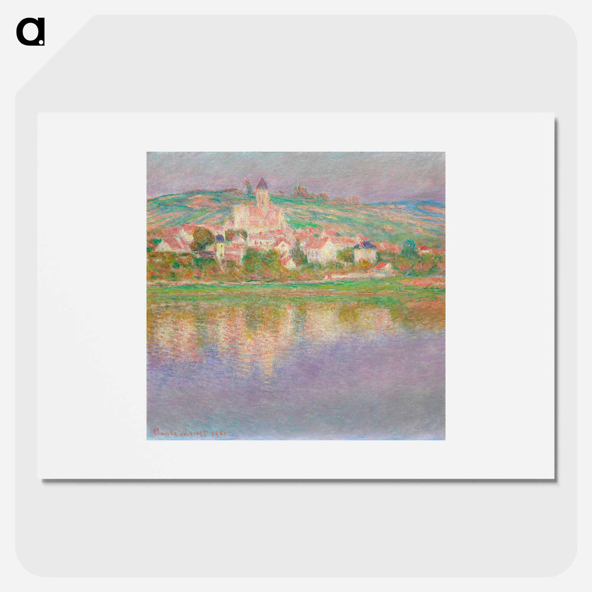 Vétheuil - Claude Monet Poster.