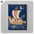 アートパネル-Embroidered Fukusa
 - クリーブランド美術館 Canvas.