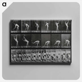 アートパネル-Man with Pickaxe
 - エドワード マイブリッジ Canvas.